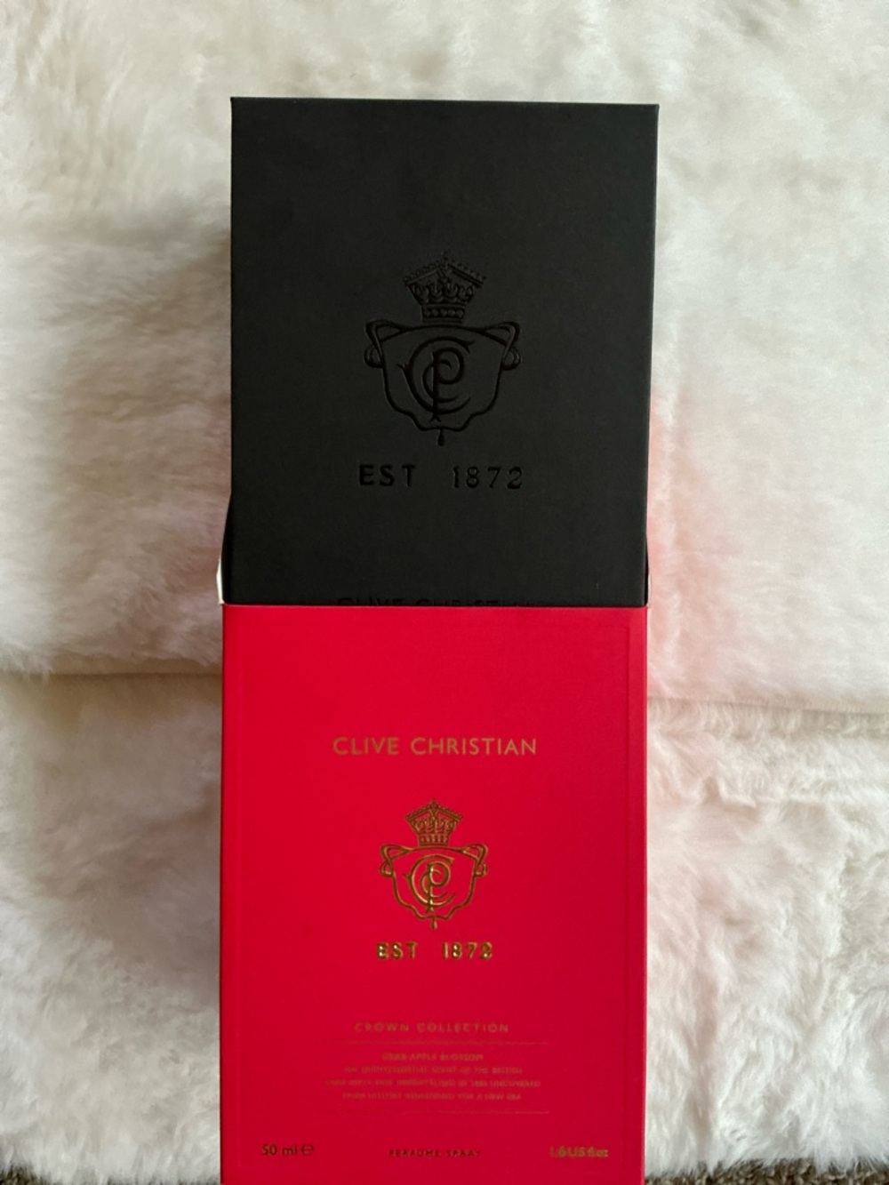 Empty Clive Christian Crown Collection Boxed Set - Red & White - Picture 6 of 7